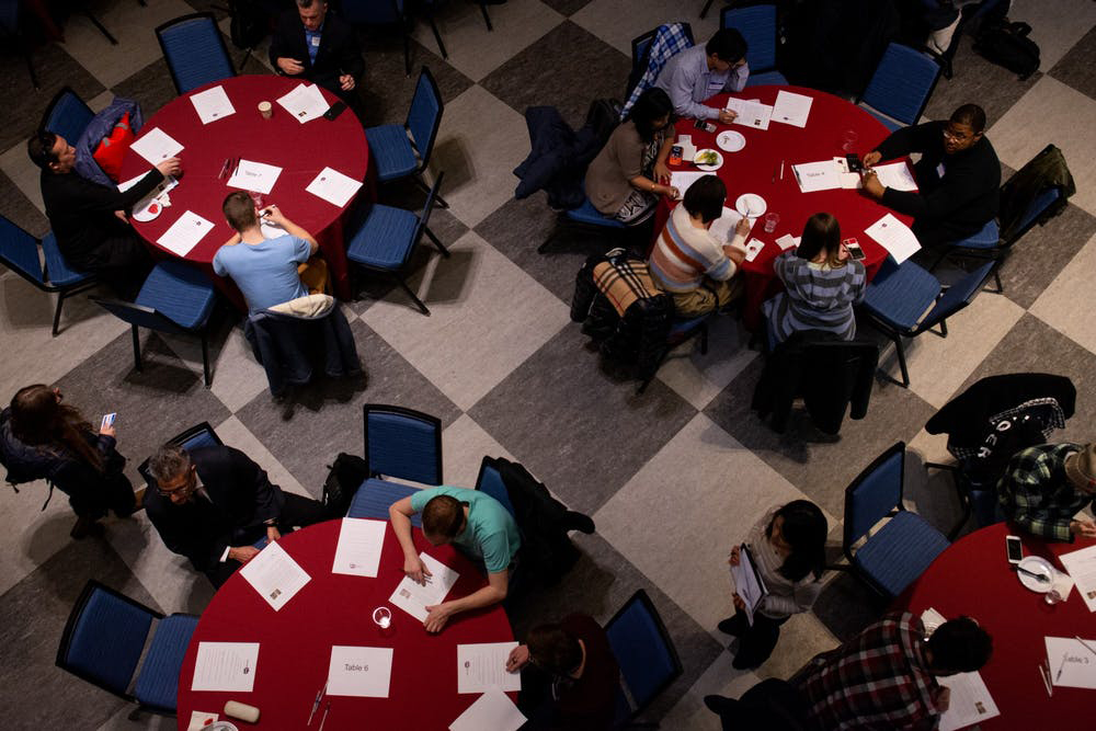 Students Talk at Event about Climate Change