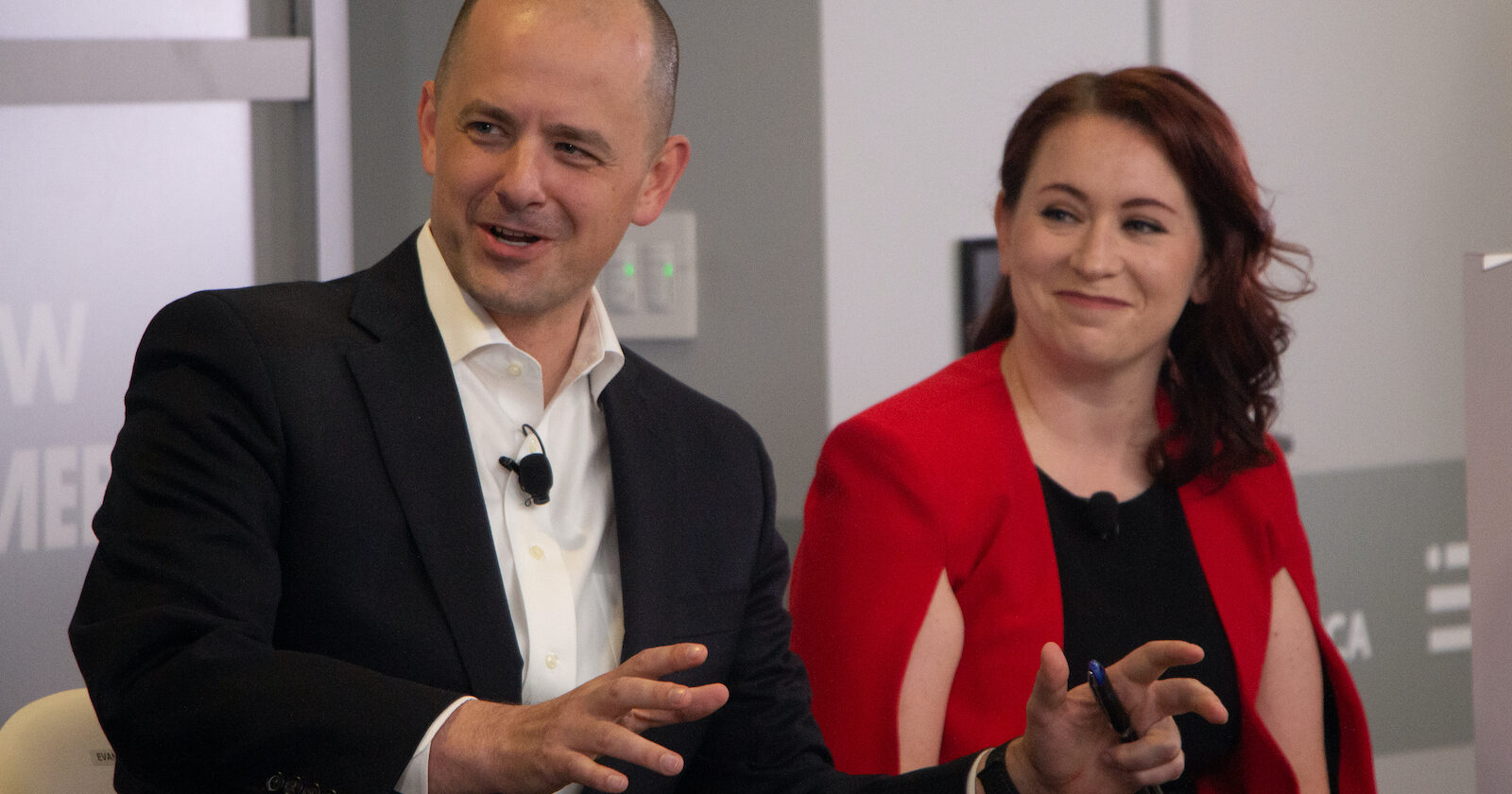 Evan Mcmullin at New America event