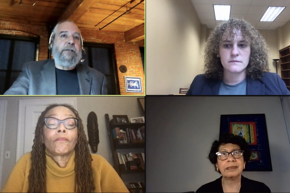 Michael Delli Carpini, Hannah Walker, Dorothy Roberts, Regina Austin.