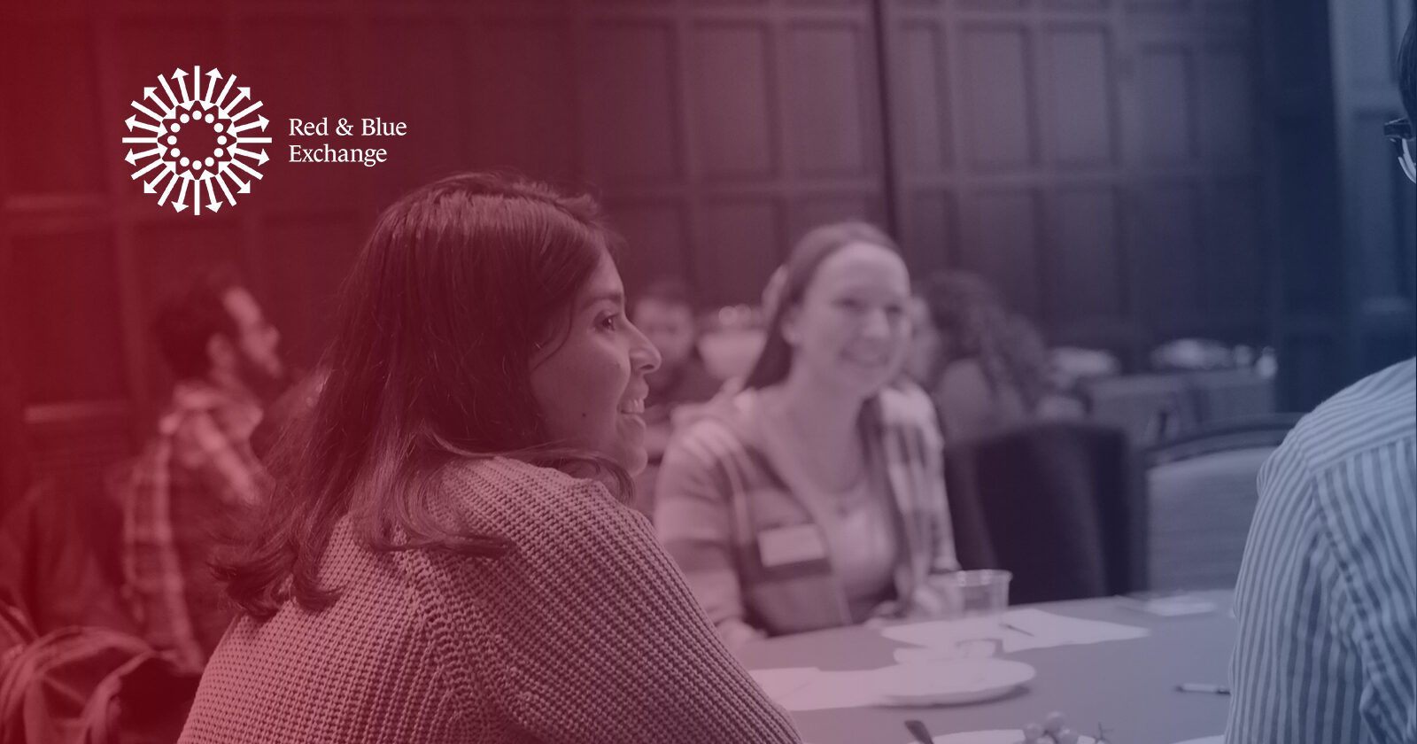 students gather for discussion on divisive political issues