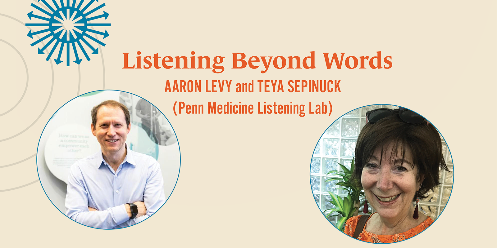 Aaron Levy and Teya Sepinuck header