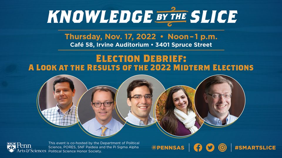 election debrief: a look at the results of the 2022 midterm elections with panelists
