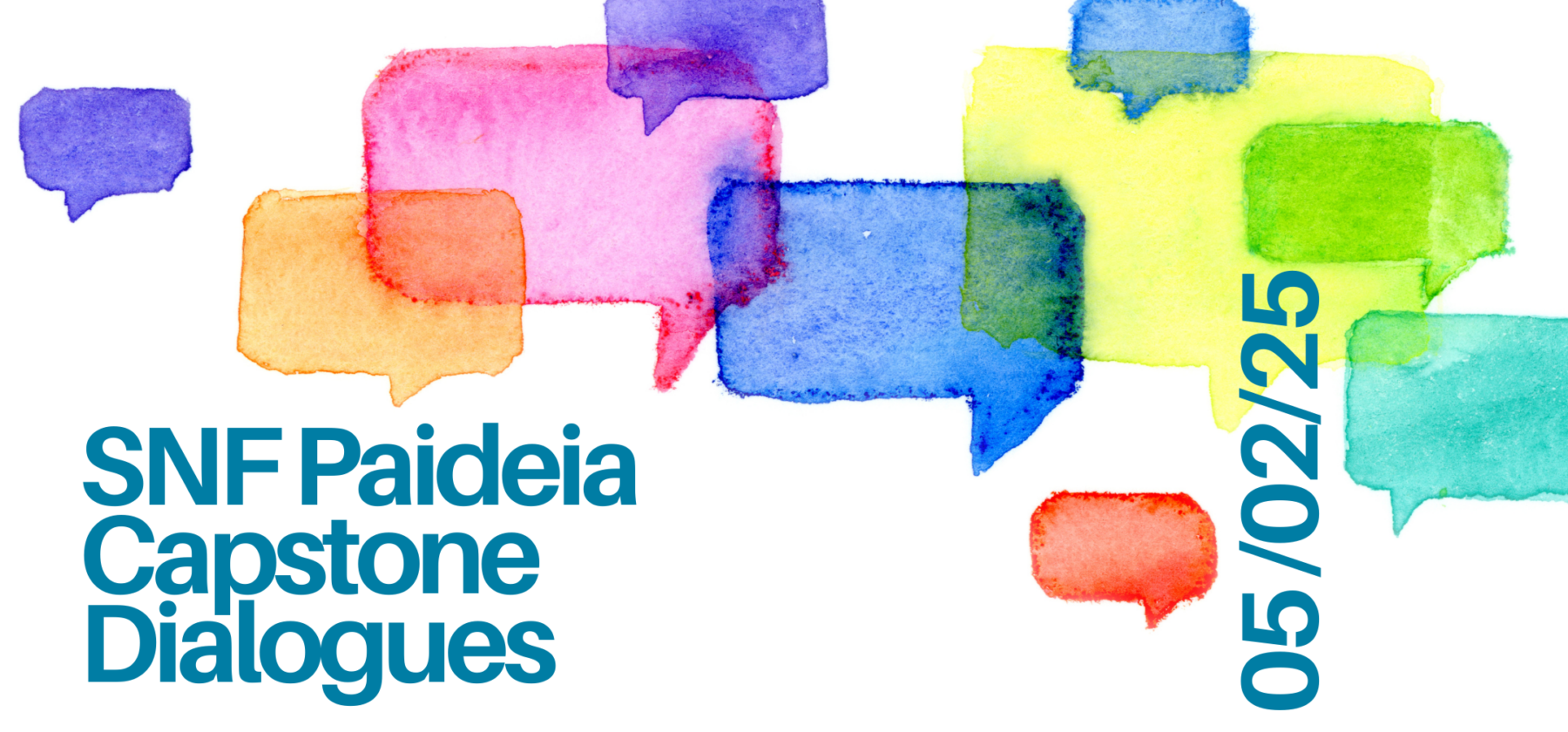banner image for SNF Paideia Capstone Dialogues event
