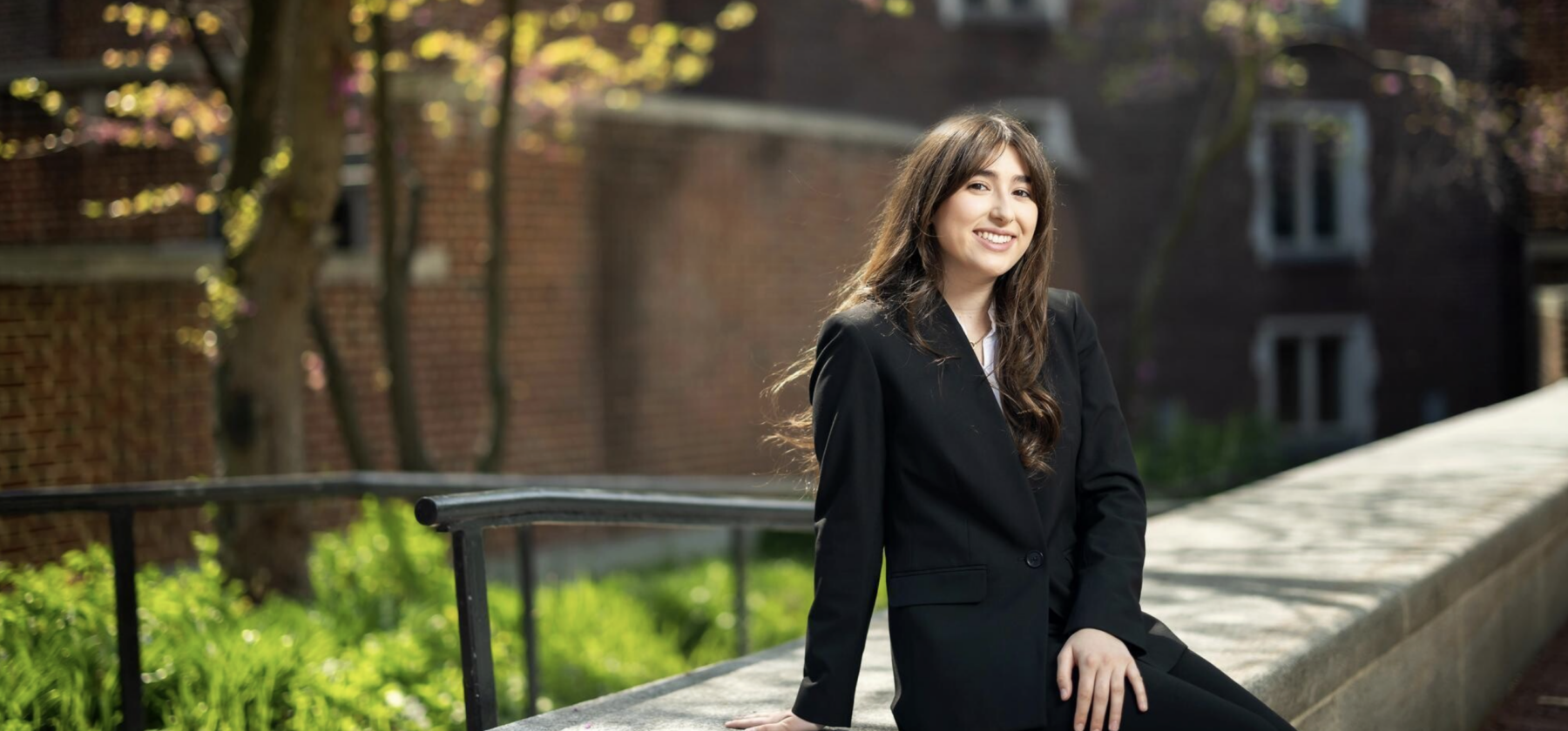 Rafaella Lambrinos, a fourth-year history major, documented British food rationing during World War II and the ensuing Bengal famine of 1943 for her honors thesis. (Image: Eric Sucar)